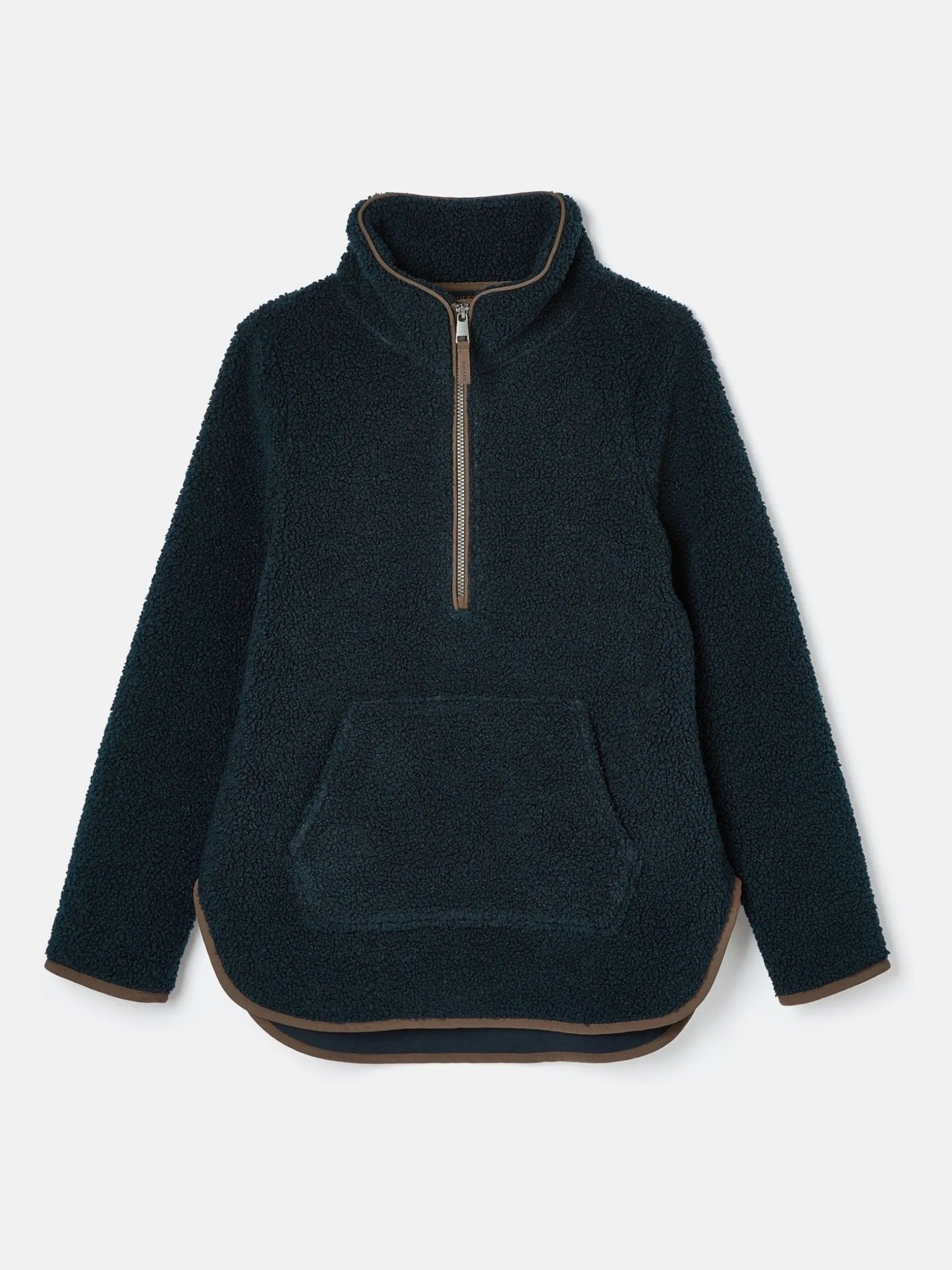Aldeburgh Navy Quarter Zip Fleece