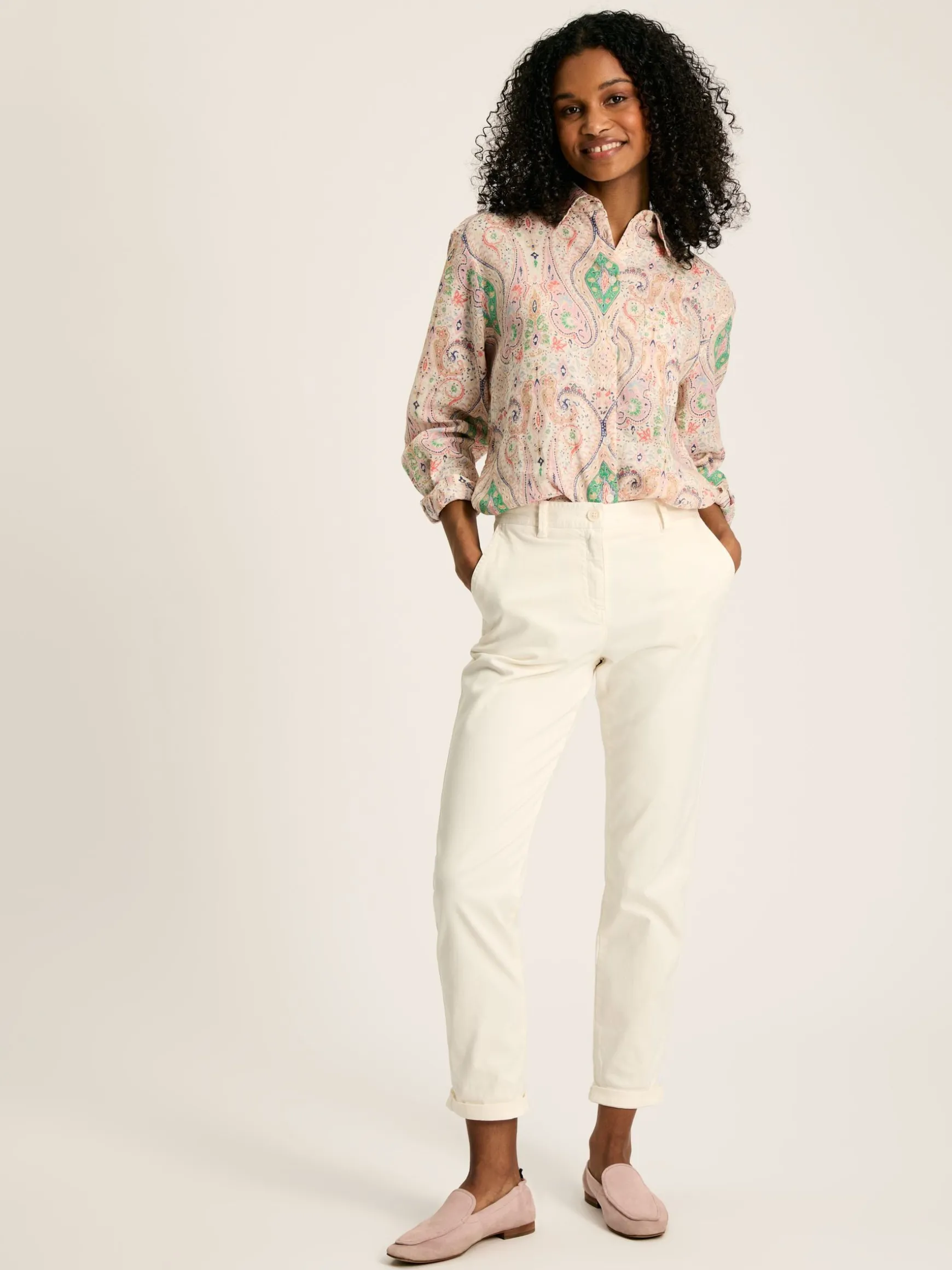 Amilla Multi 100% Linen Shirt