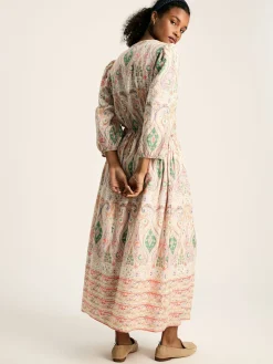 Anais Multi Paisley Printed Maxi Dress
