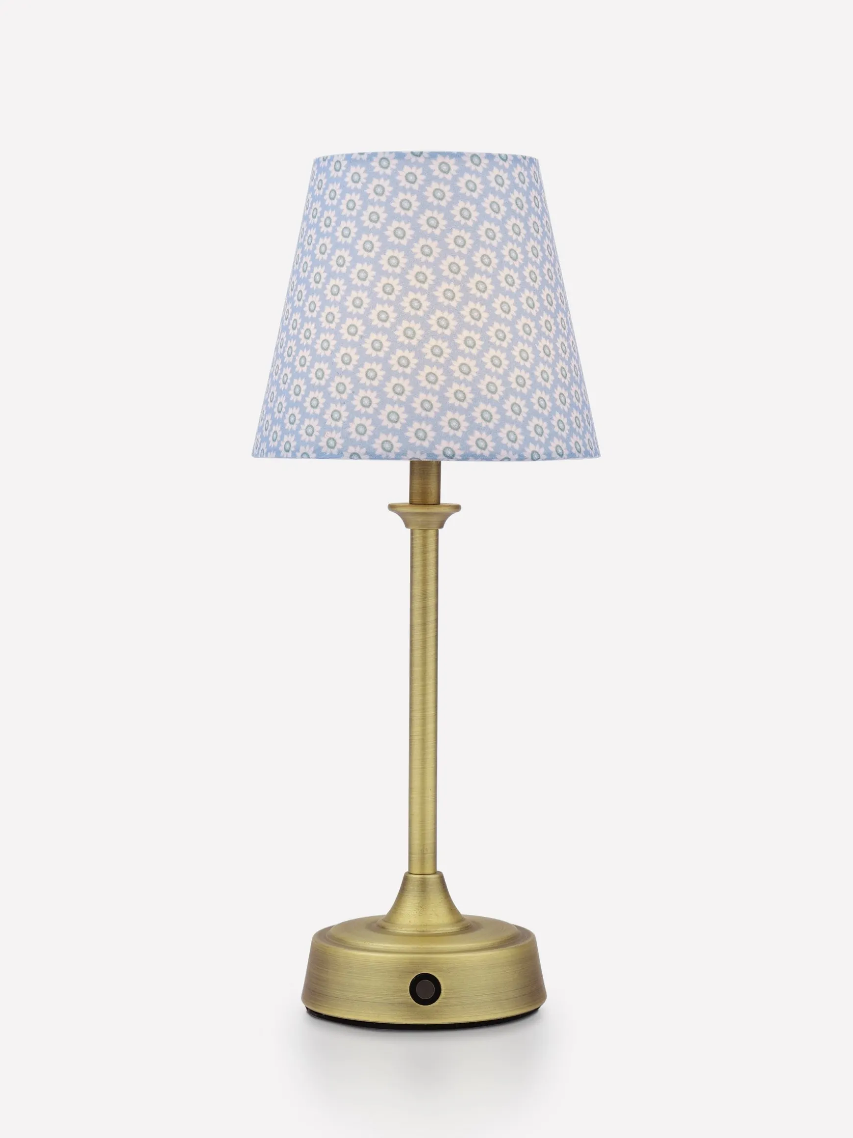 Apsley Blue Print Rechargable LED Lamp