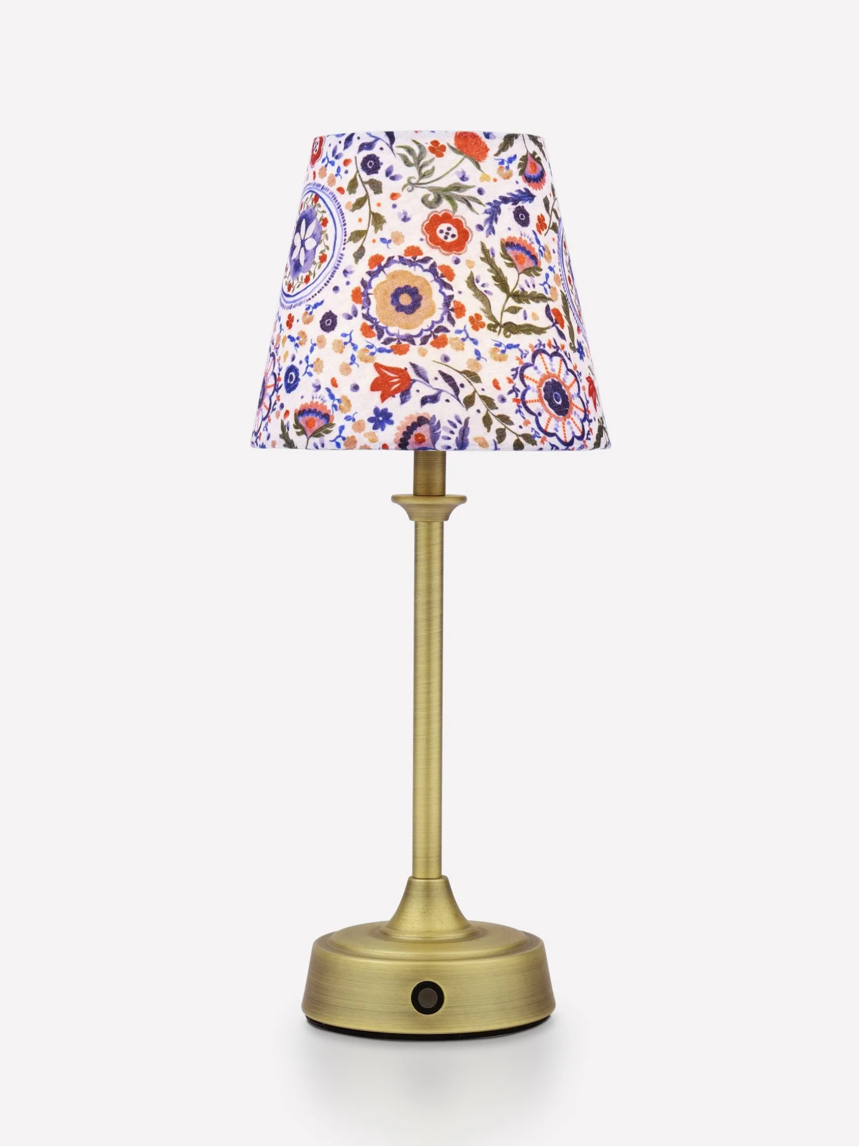 Apsley Blue Print Rechargable LED Lamp