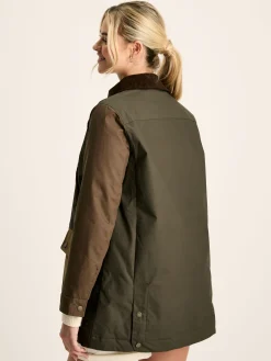 Banbury Brown/Khaki Showerproof Dry Wax Coat