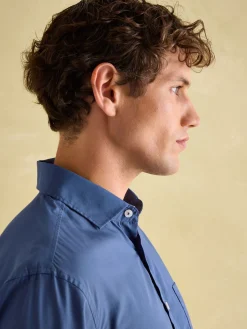 Blue Cotton Shirt