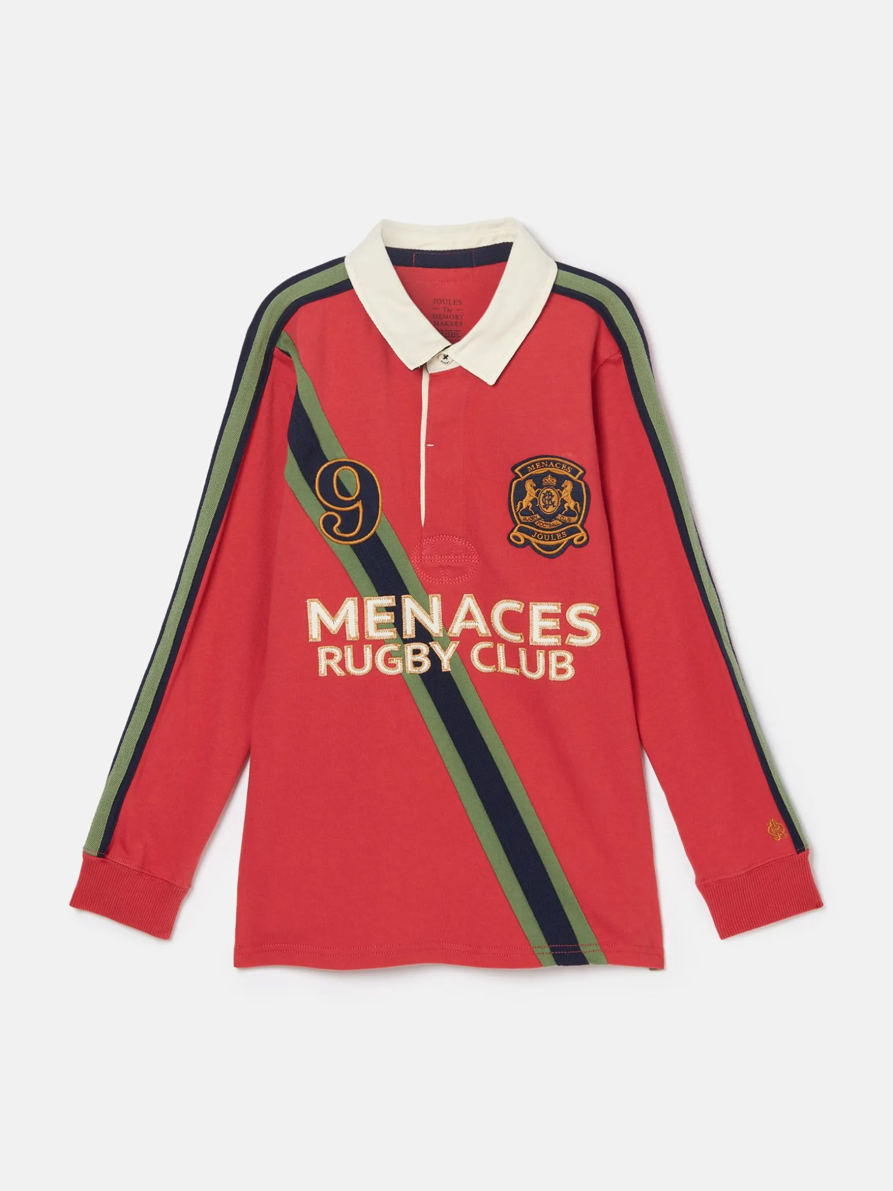 Boys' Tournament Red Rugby Shirt