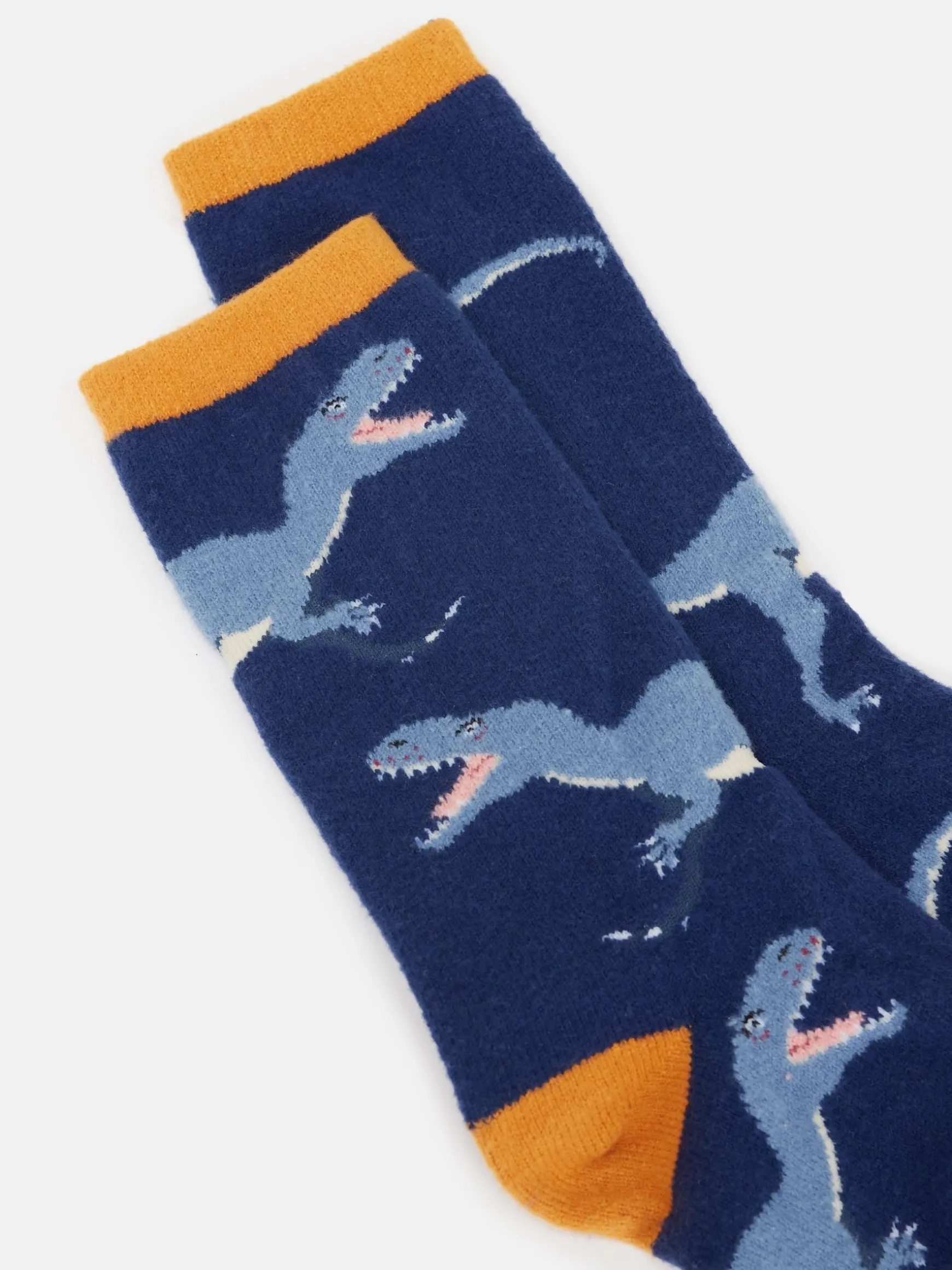 Boys' Warmly Blue/Yellow Super Soft Socks