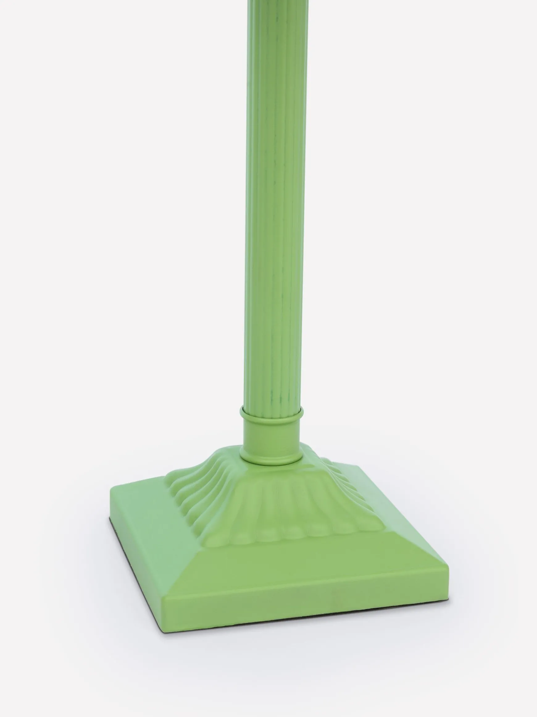 Buscot Green Square Base Table Lamp