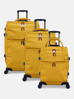 Coast Antique Gold Large 4 Wheel Soft Suitcase