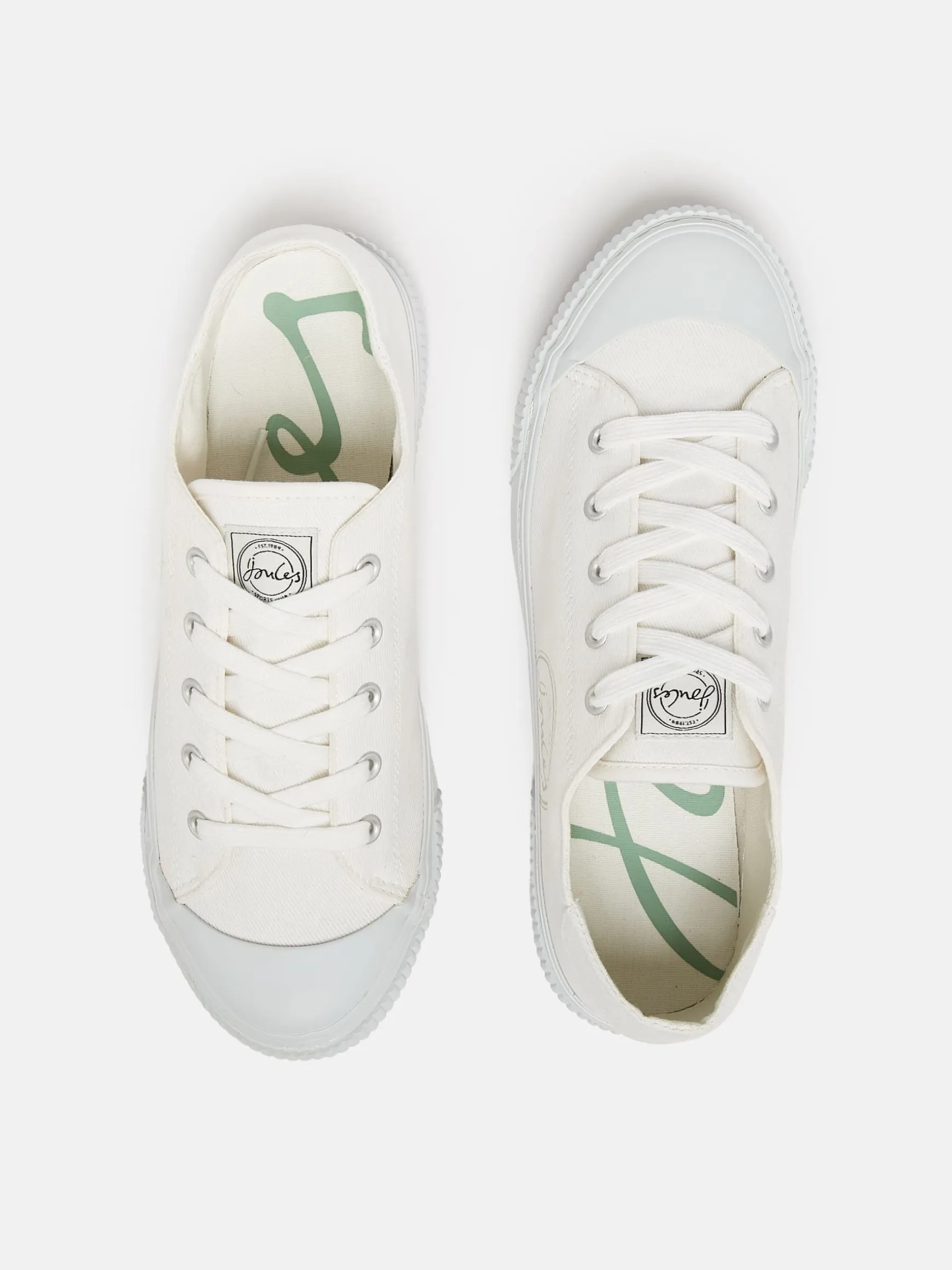 Coast White Canvas Pumps