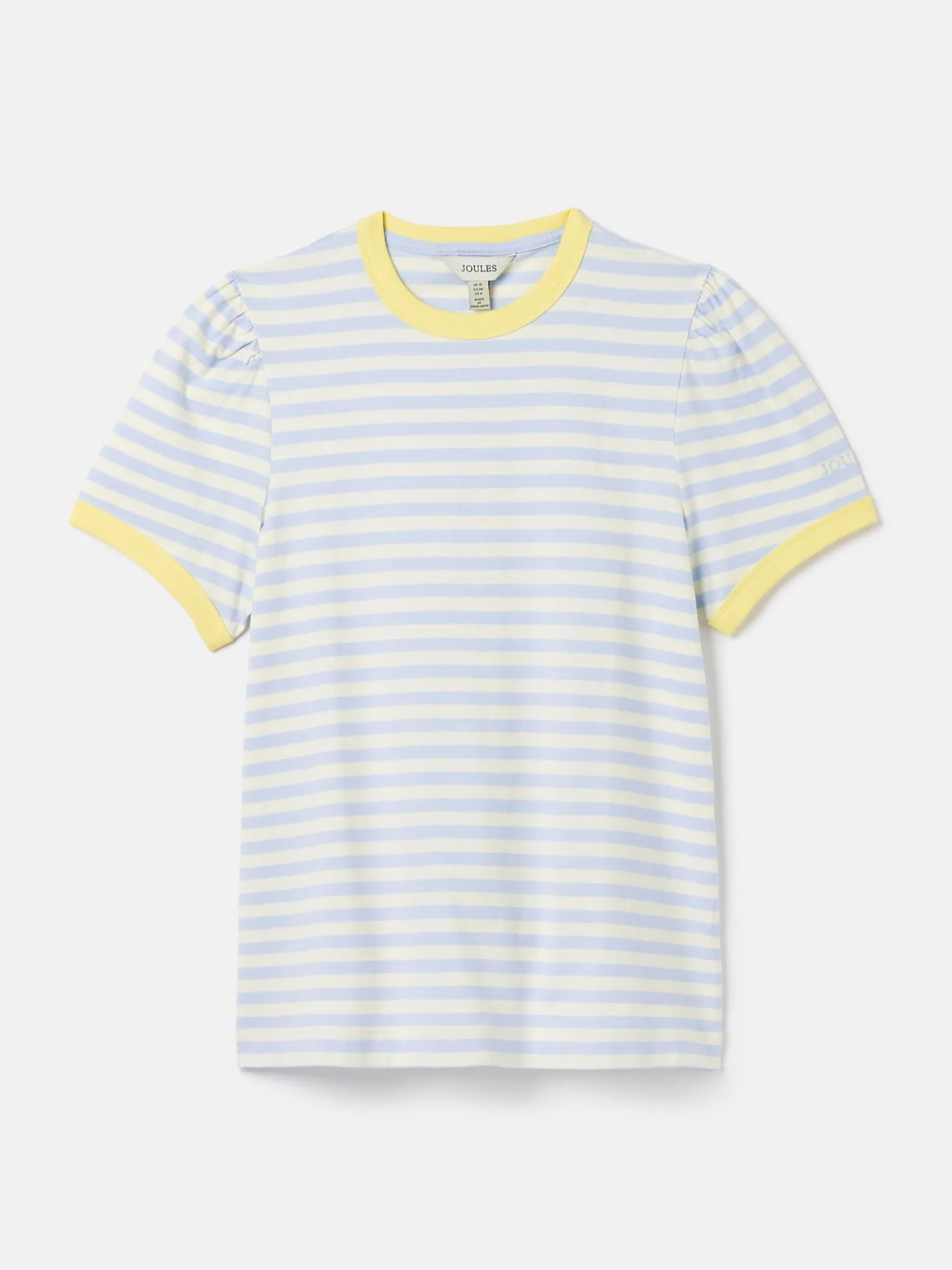 Erin Blue Stripe Short Sleeve T-Shirt