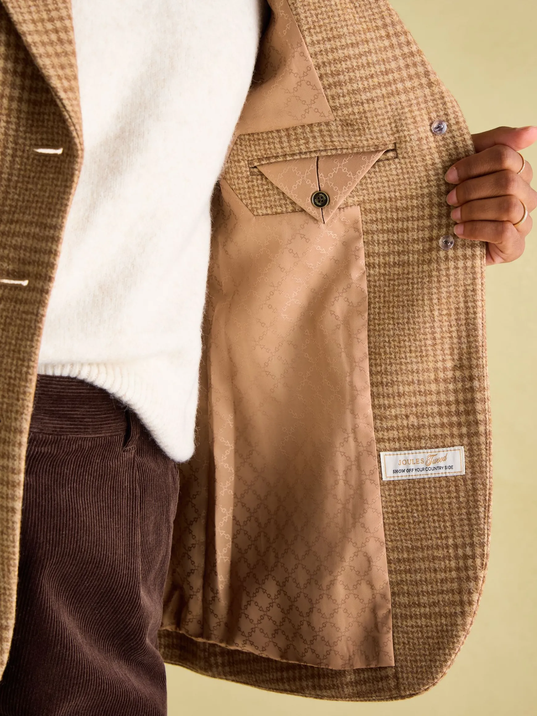 Fayfair Brown Tweed Hacking Jacket