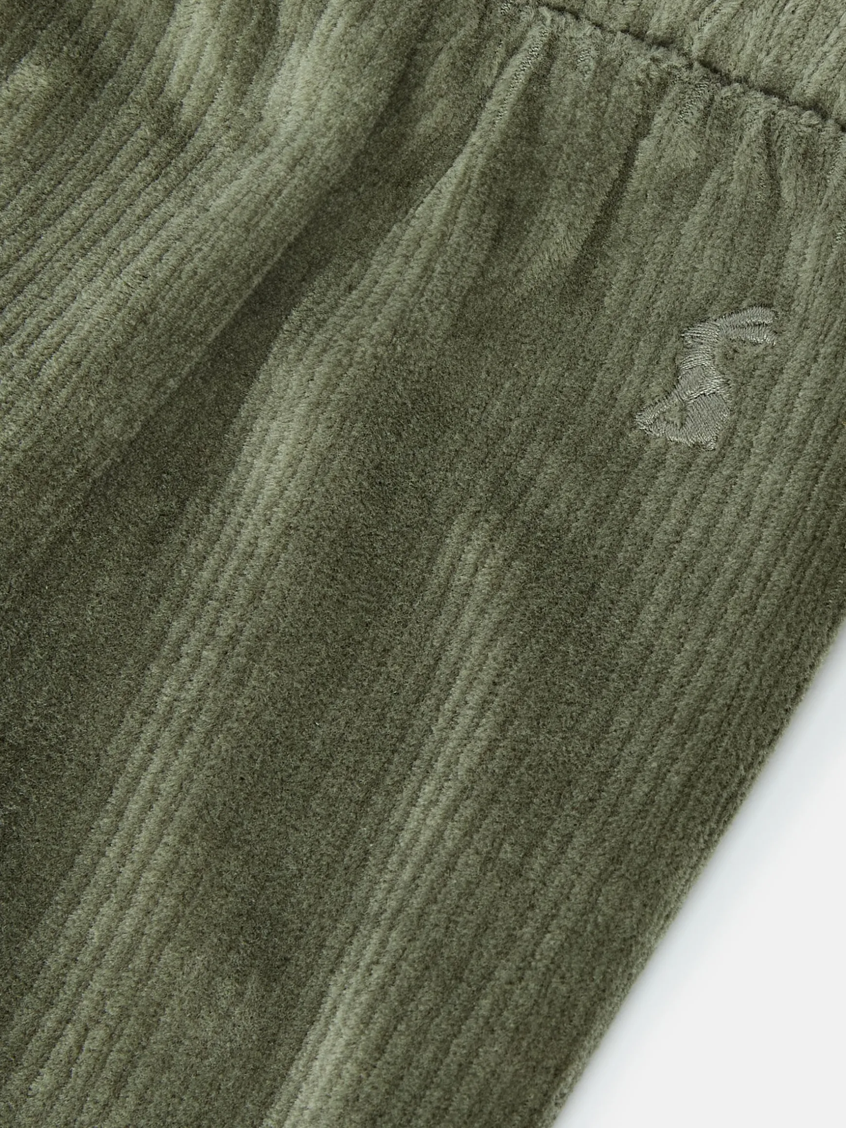 Giddy Up Khaki Green Stretch Cord Legging