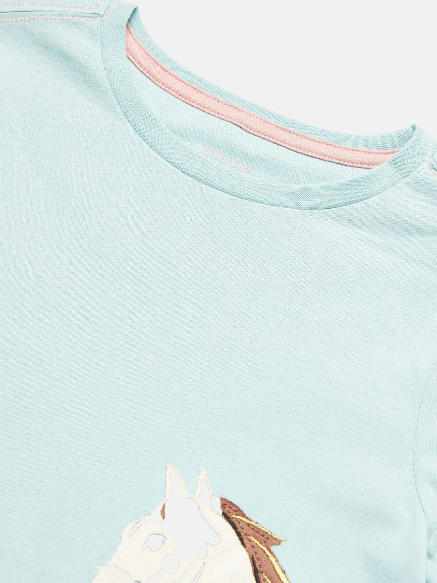 Girls' Ava Mint Green Artwork T-Shirt