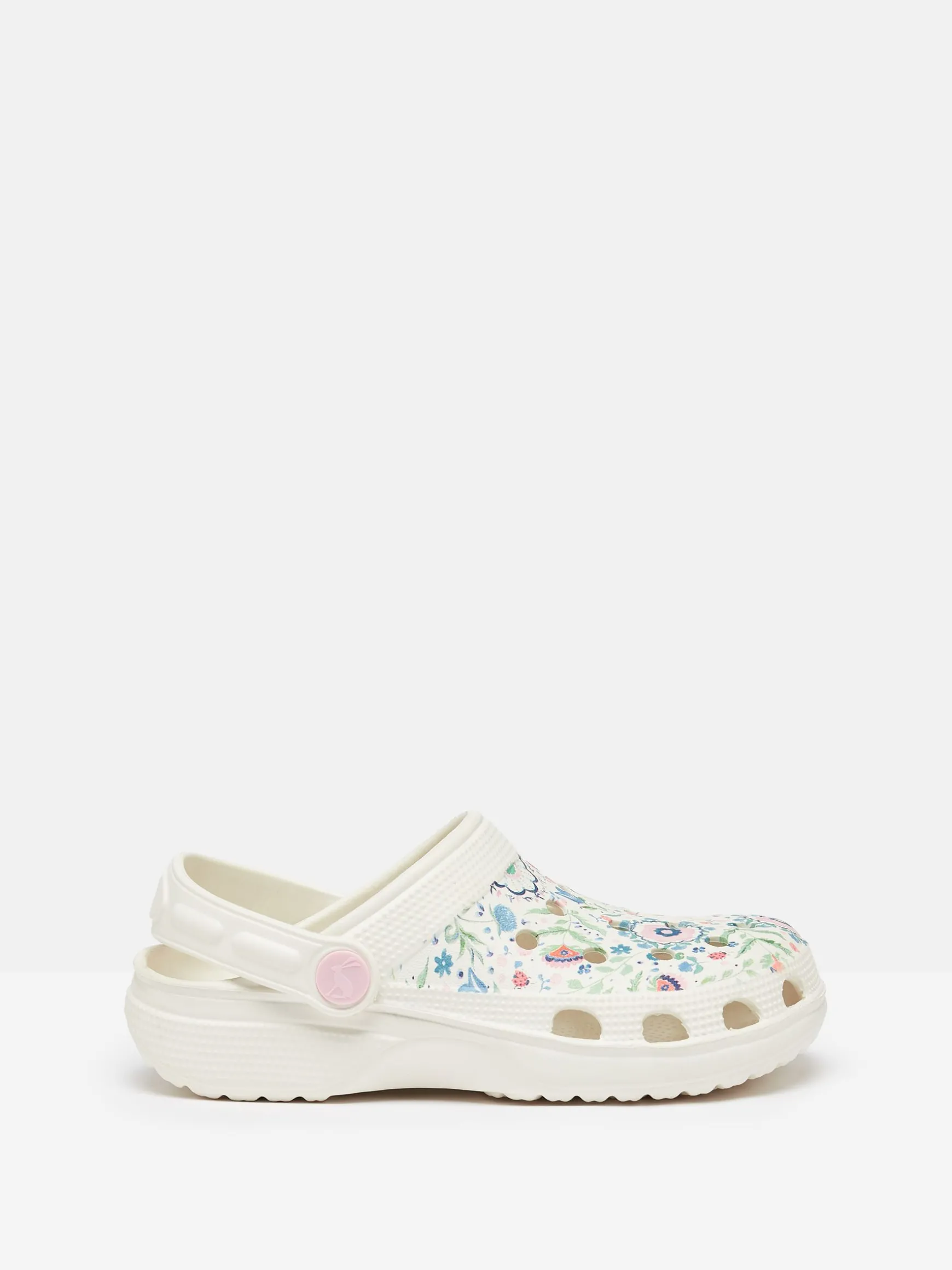 Girls' Poole Cream EVA Printed Clogs