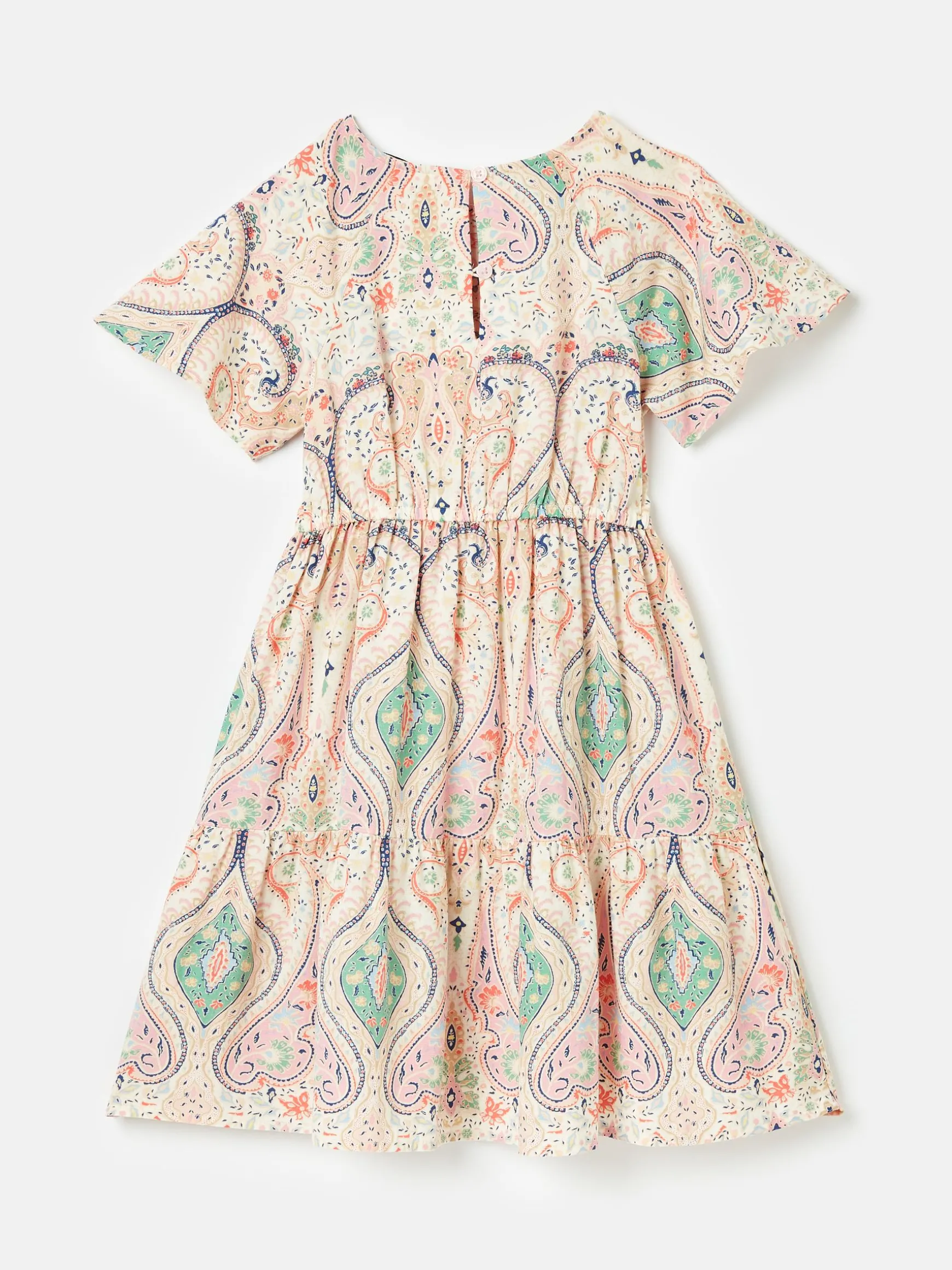 Girls' Sunshine Multi Tiered Woven Dress