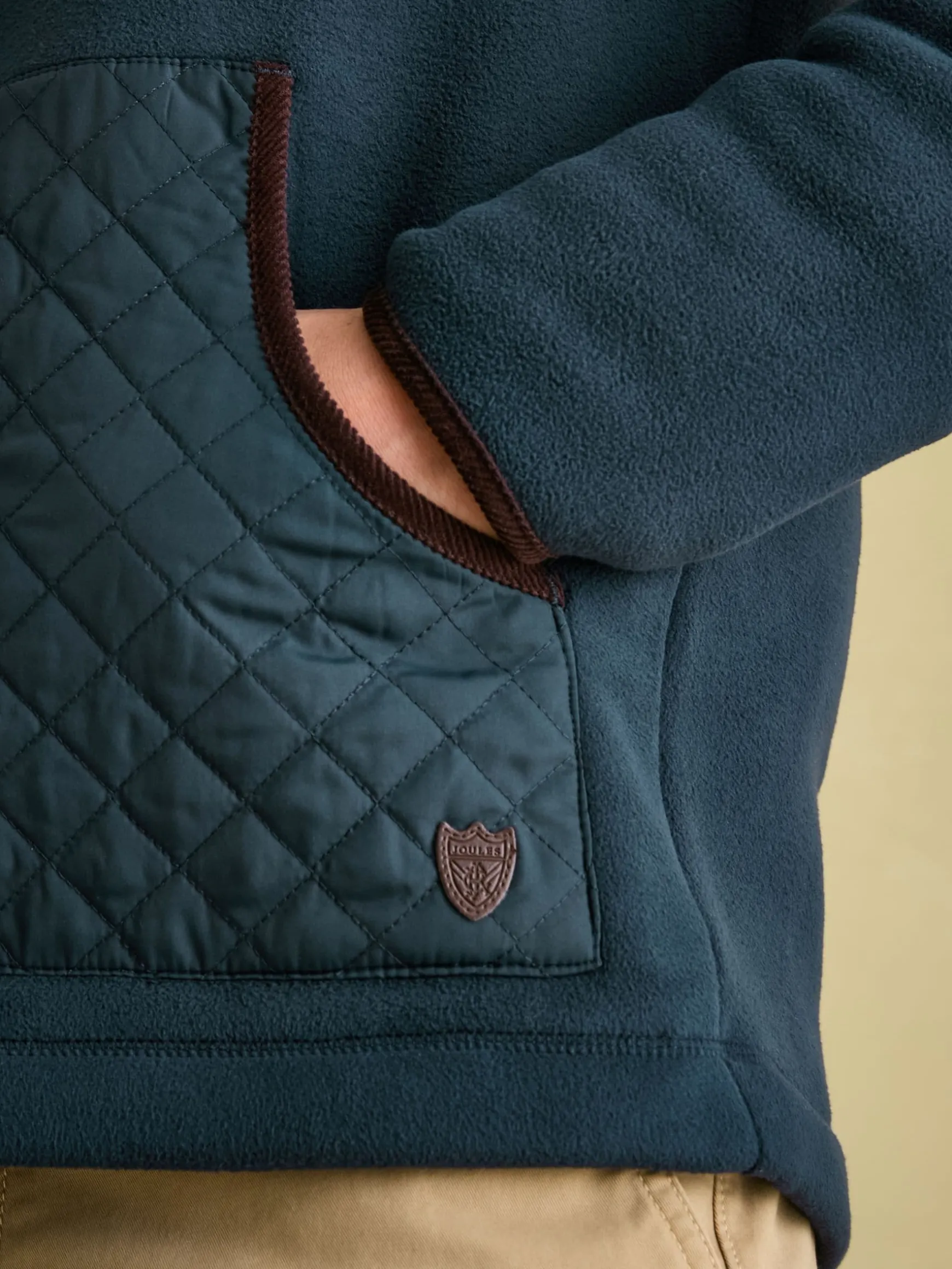 Greenfield Navy Blue Full Zip Fleece Jacket