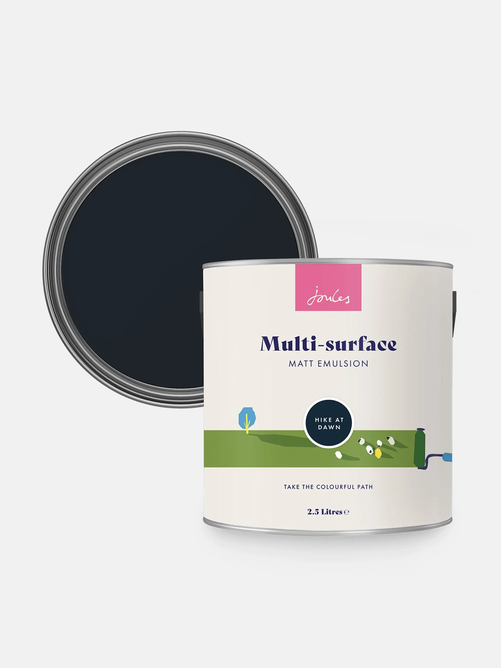 Hike at Dawn Blue Multi Surface Matt Emulsion
