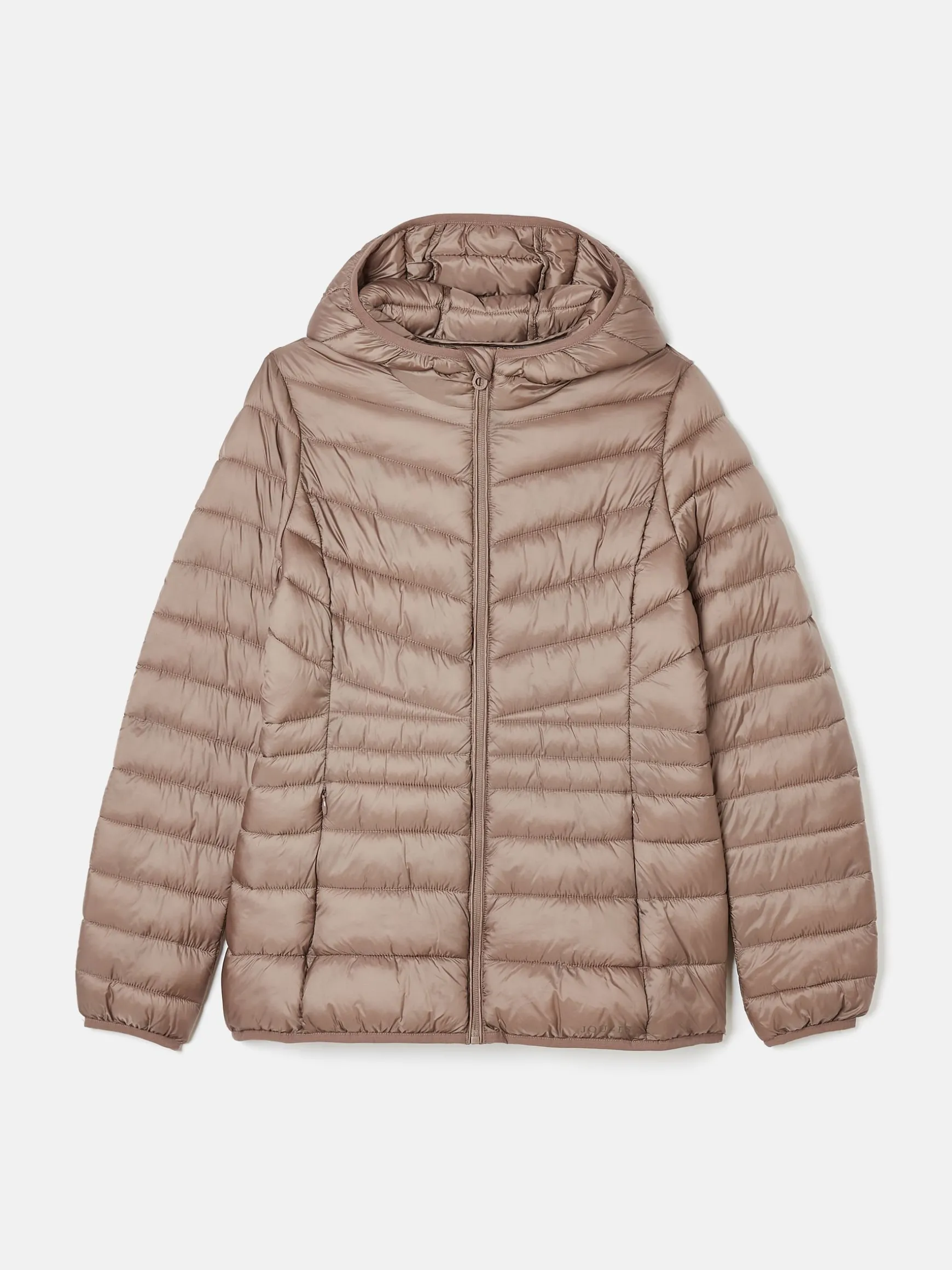 Kenley Neutral Showerproof Padded Coat with Hood