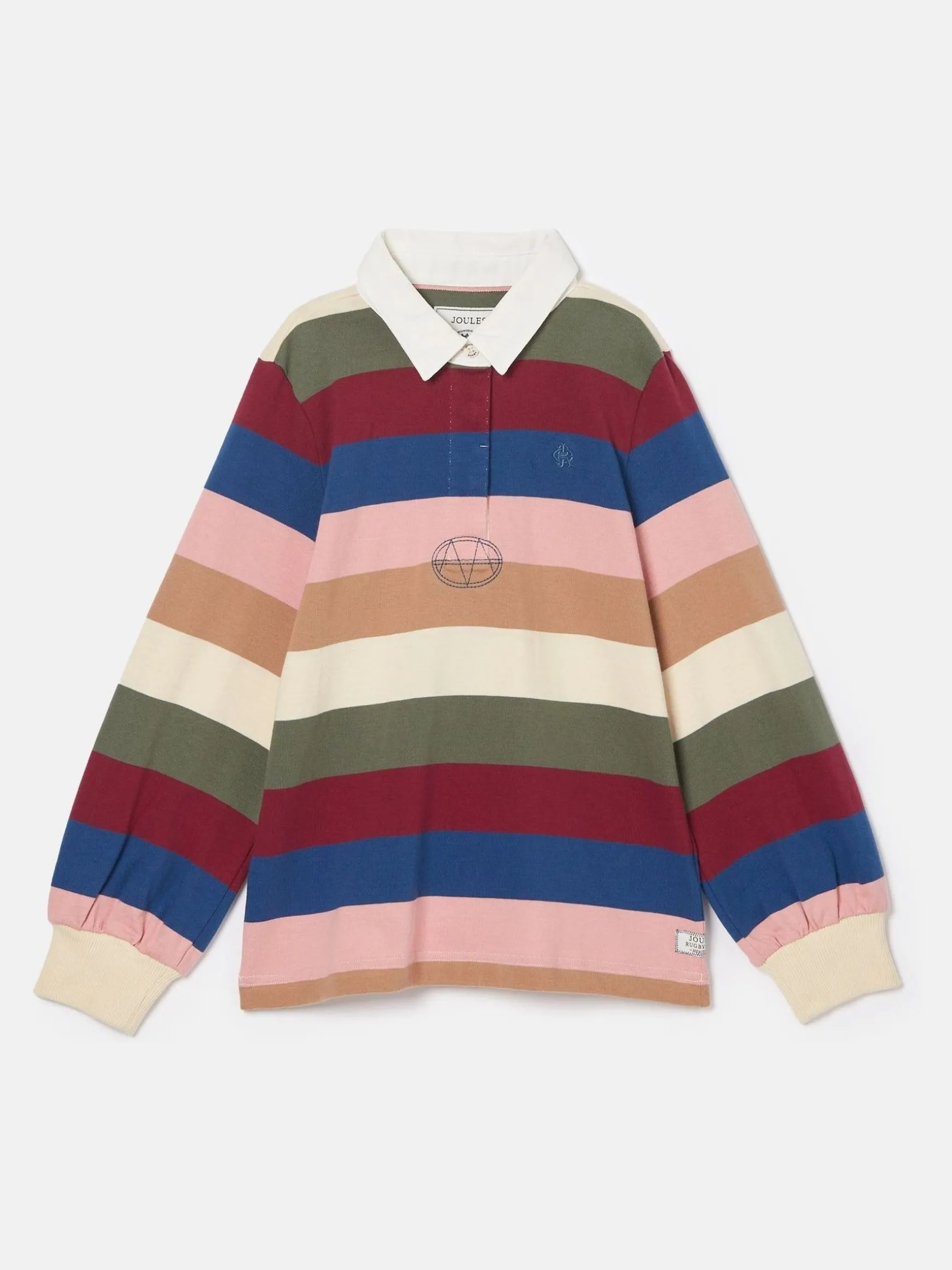 Kids' Sammie Multi Stripe Rugby Top