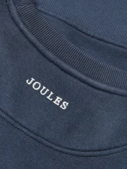 Kids' Sundaze Navy Blue Crew Neck Slogan Sweatshirt