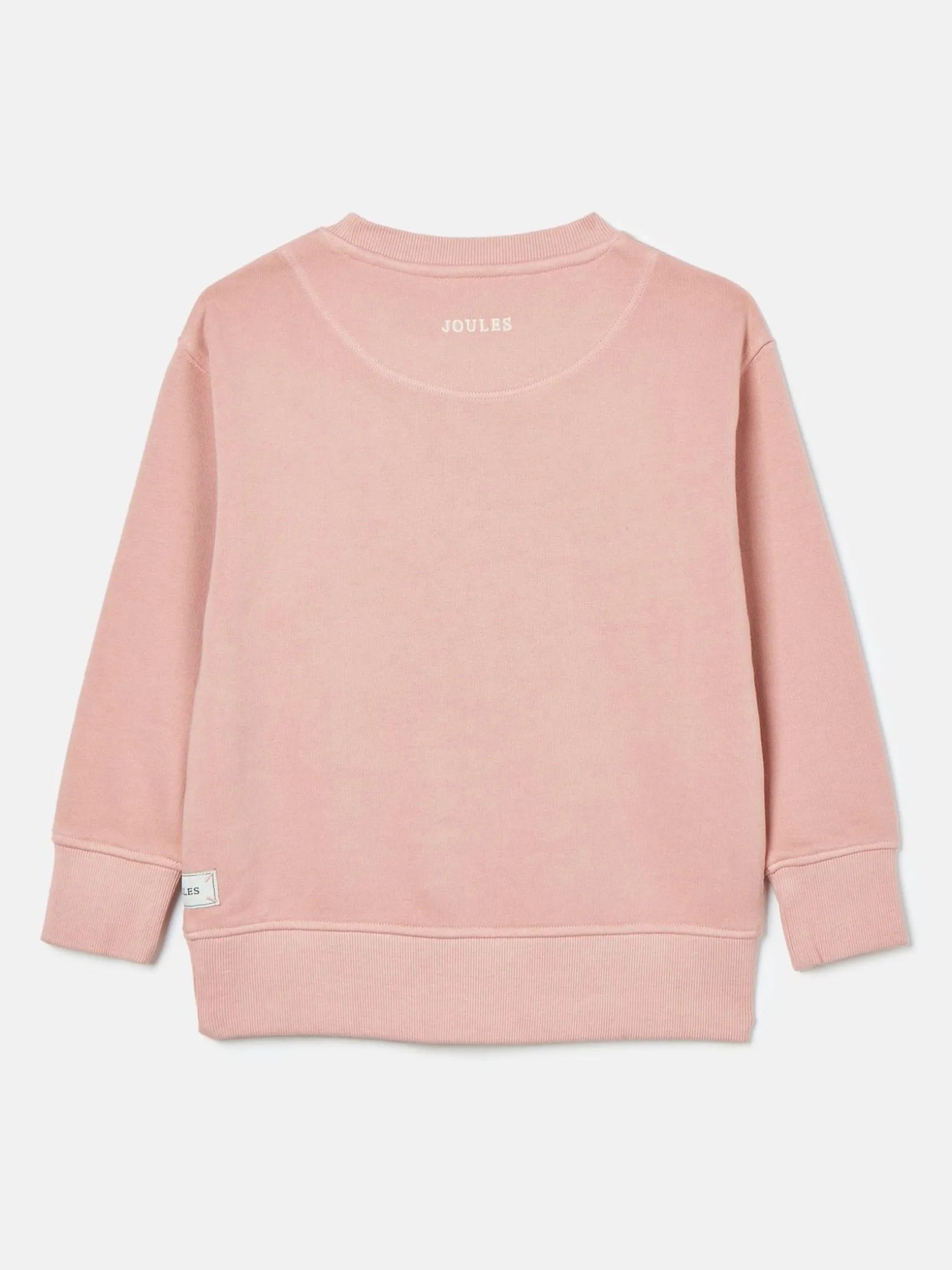Kids' Sundaze Pink Crew Neck Slogan Sweatshirt
