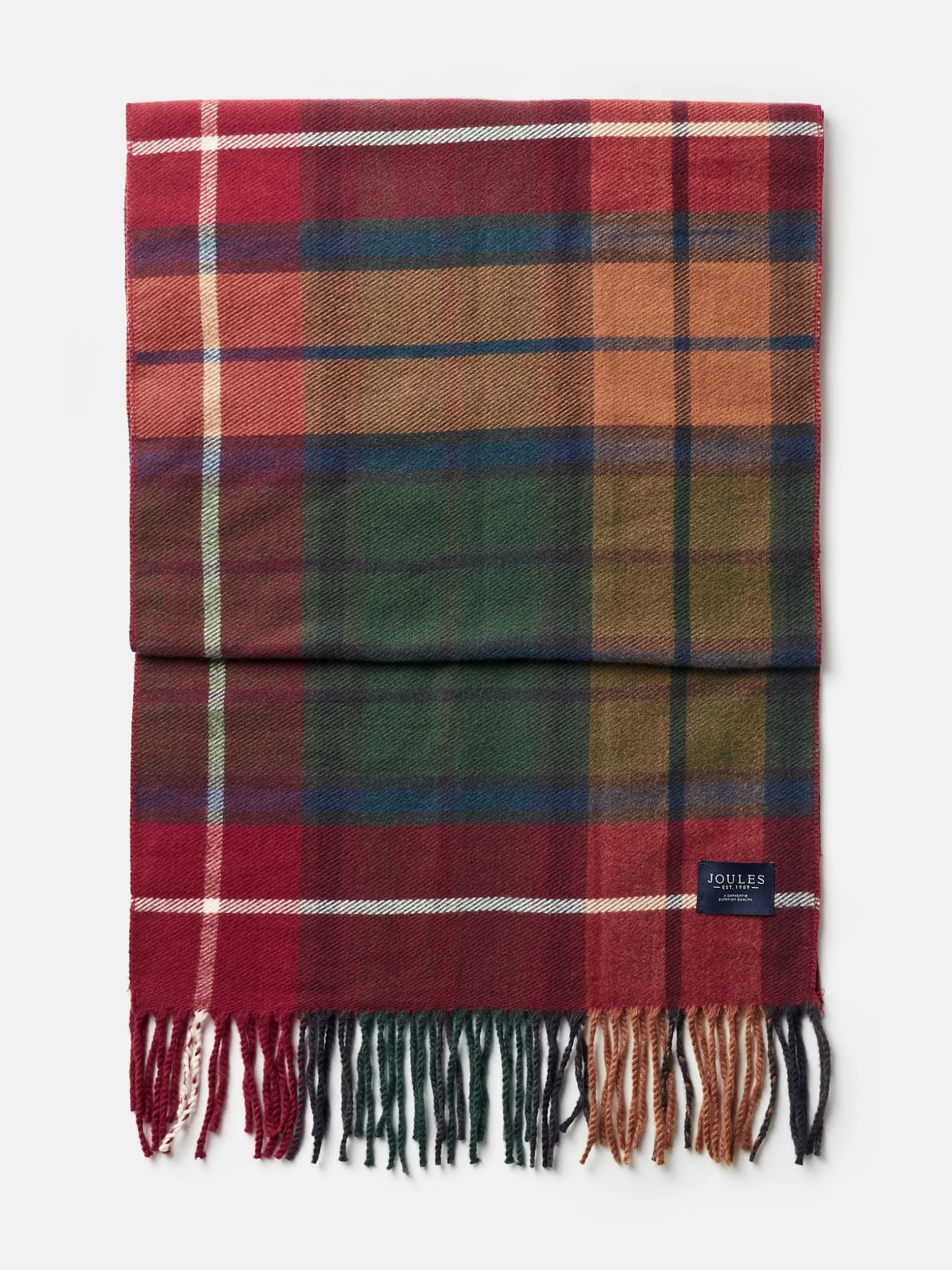 Langtree Red & Green Scarf