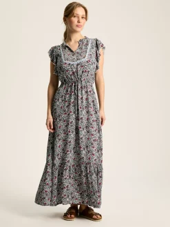 Lillia Multi Tie Waist Tiered Dress