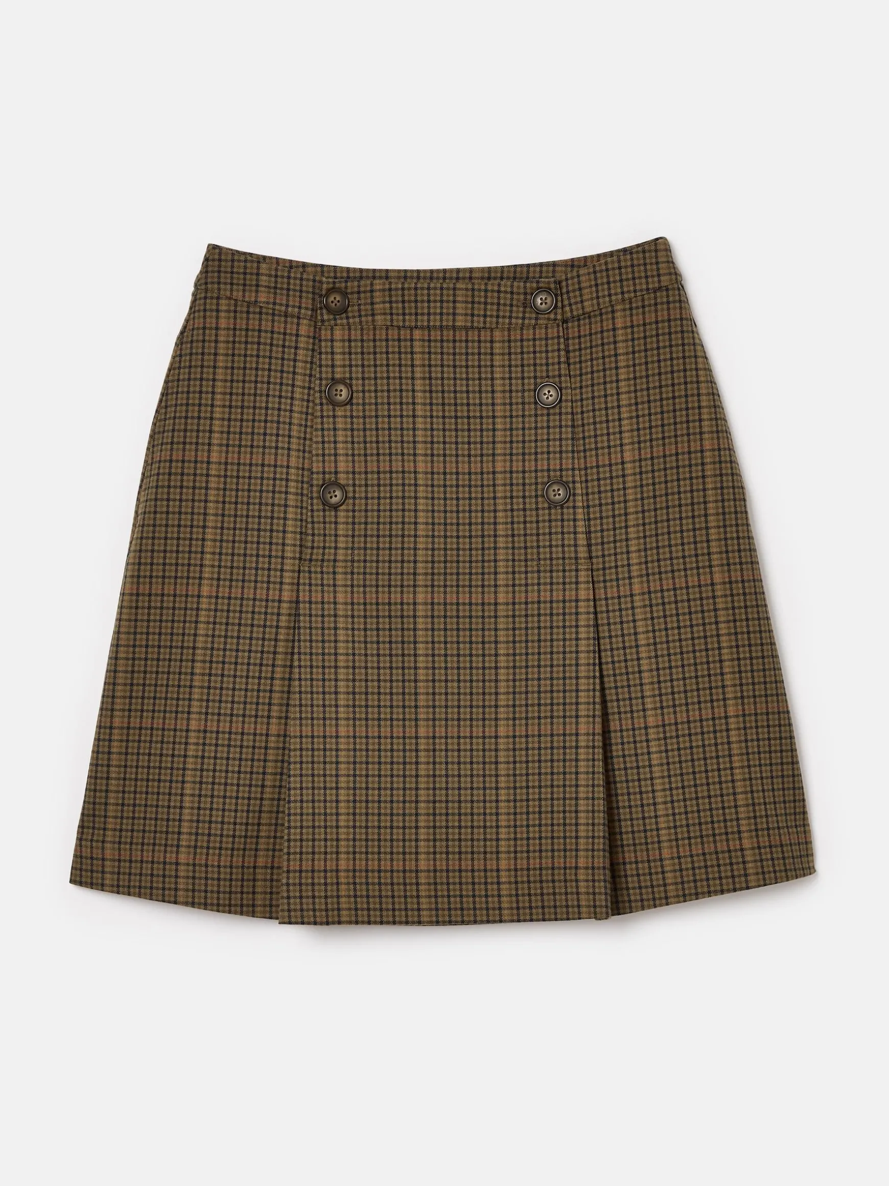 Maize Check Skirt