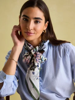 Middleton Cream Viscose Scarf