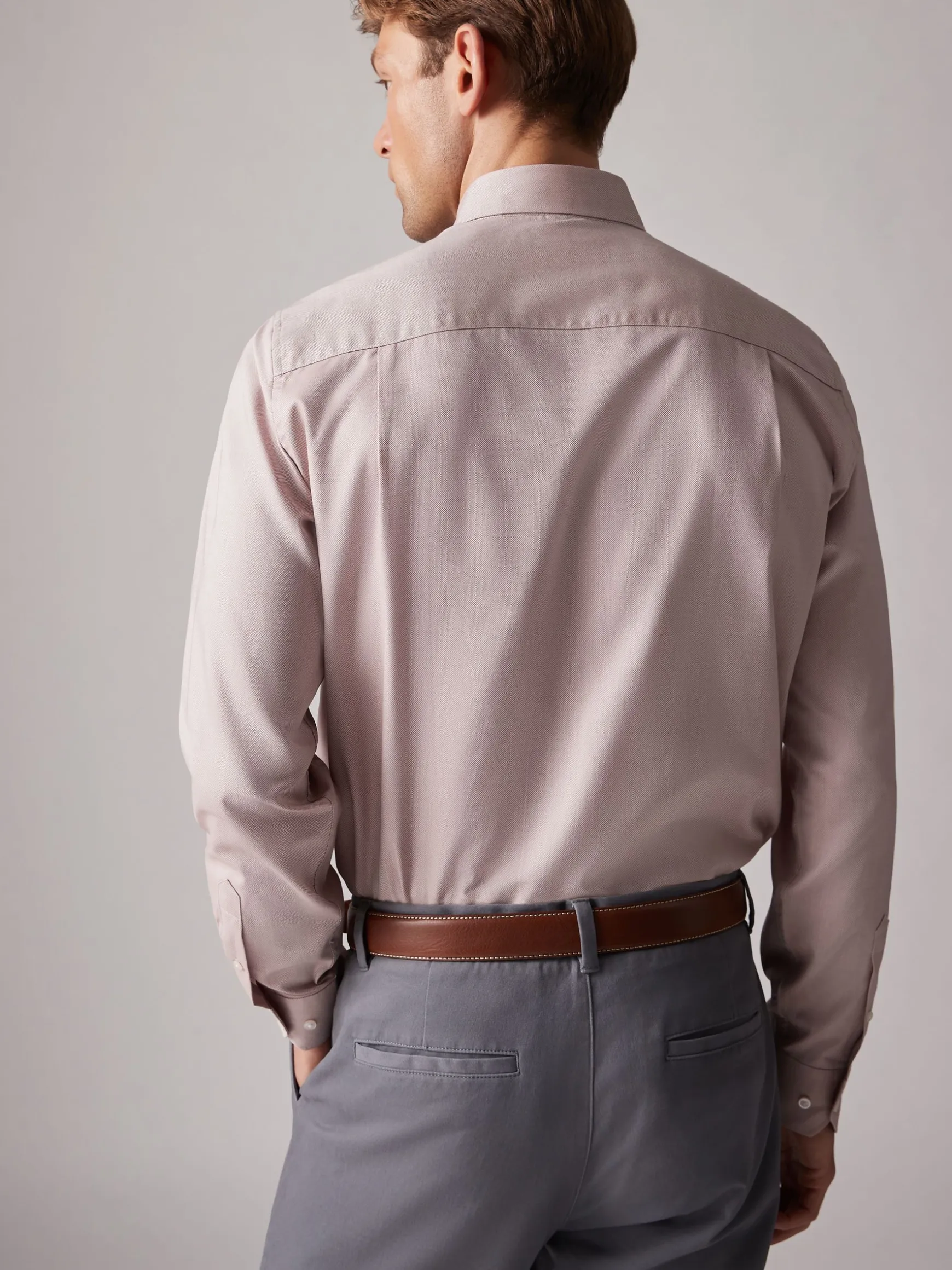 Neutral Slim Fit Shirt