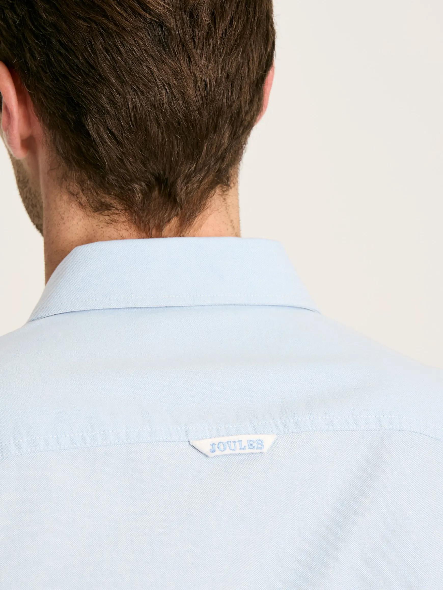 Oxford Blue Short Sleeve Classic Fit Shirt