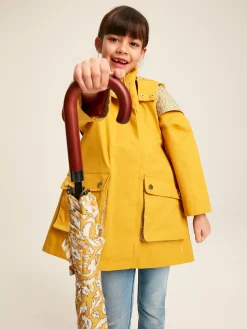 Seacombe Yellow Waterproof Hooded Raincoat with Cape