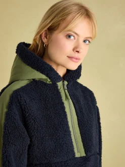 Tilly Navy Hooded Fleece